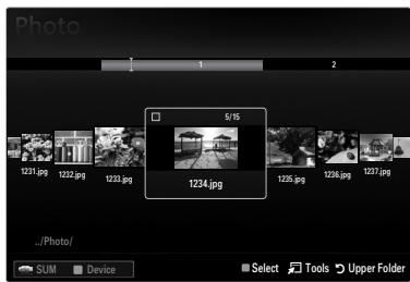 SAMSUNG LE46B550 - Playing current group - 1