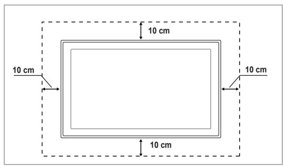 SAMSUNG LE46B550 - Namestitev izdelka z opremo za pritrditev na steno - 1