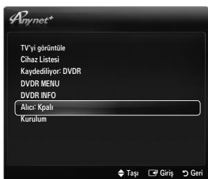 SAMSUNG LE46B550 - Bir Alici (Ev sineması) üzerinden dinleme - 1
