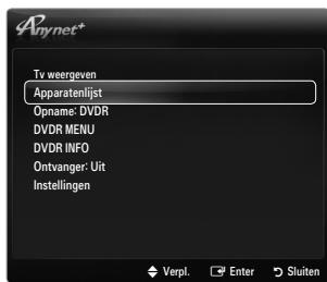 SAMSUNG LE46B550 - Tussen Anynet+-apparaten schakelen - 1