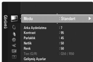 SAMSUNG LE46B550 - OSD'yi (Ekran Gorunumu) Çalıstirma - 2