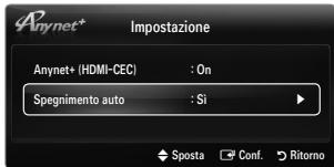SAMSUNG LE46B550 - Spegnimento auto  No / Si - 1