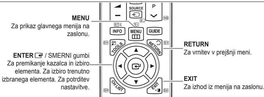 SAMSUNG LE46B550 - Ogled menijev - 1