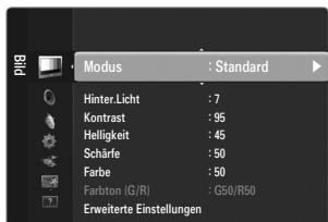 SAMSUNG LE46B550 - Bedienung des Bildschirmmenus (OSD) - 2