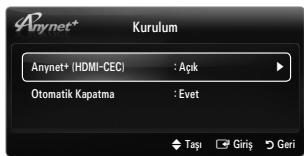 SAMSUNG LE46B550 - Anynet ^+ (HDMI-CEC) Kapali / Ačik - 1