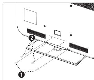 SAMSUNG LE46B550 - Instalación del soporte - 2