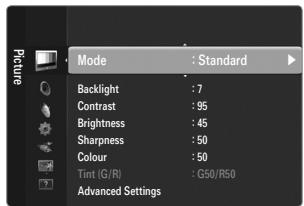 SAMSUNG LE46B550 - Mode - 1