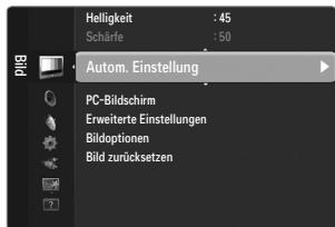 SAMSUNG LE46B550 - Autom. Einstellung - 1