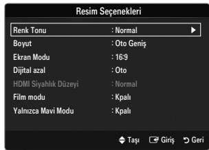 SAMSUNG LE46B550 - Renk Tonu Mavi / Normal / Kirmizi1 / Kirmizi2 / Kirmizi3 - 1