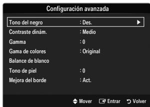 SAMSUNG LE46B550 - - Configuración avanzada - 1