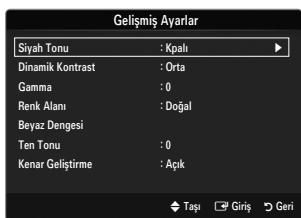 SAMSUNG LE46B550 - Gelismis Ayarlar - 1