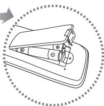 SAMSUNG LE46C654 - Einlagen von Batterien (Batteriegroße: AAA) - 2