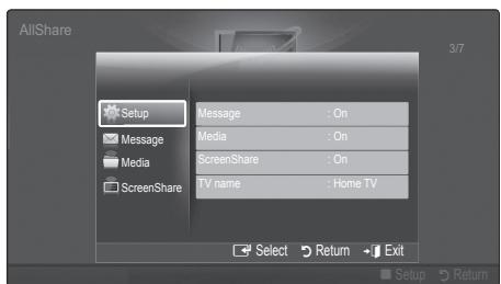 SAMSUNG LE46C654 - Setup - 2