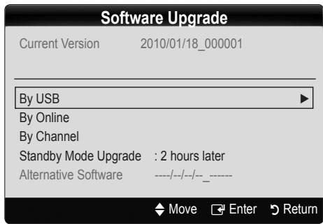 SAMSUNG LE46C654 - Software Upgrade - 1