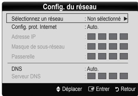 SAMSUNG LE46C654 - Configuration à l'aide de la méthode PBC (WPS) - 1