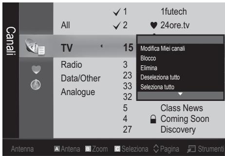 SAMSUNG LE46C654 - Miei canali - 1