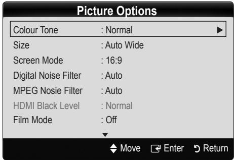 SAMSUNG LE46C654 - Advanced Settings - 11
