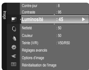 SAMSUNG LN32B460 - Réglage de la luminosité à 80 - 3