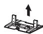 SAMSUNG LN32B460 - Retrait du support - 5