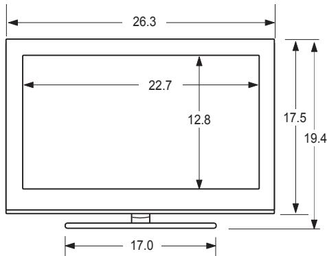 SAMSUNG LN32B460 - Pour empêcher le téléviseur de tomber : - 6