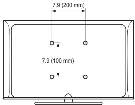 SAMSUNG LN32B460 - Pour empêcher le téléviseur de tomber : - 8