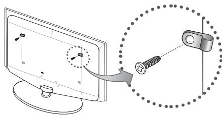 SAMSUNG LN32C450E1D - To prevent the TV from falling - 2