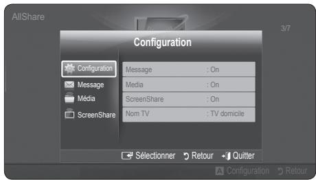 SAMSUNG LN40C550J1F - Configuration - 2