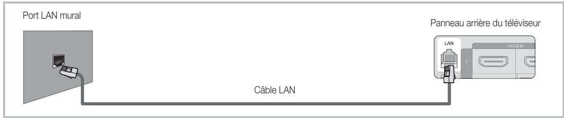 SAMSUNG LN40C550J1F - Connexion à un réseau câblé - 3