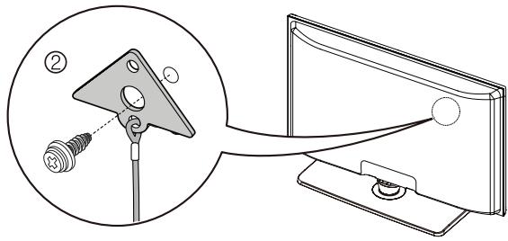 SAMSUNG LN40C550J1F - Installing the TV-Holder - 2