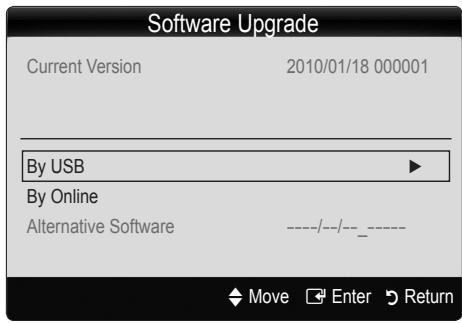 SAMSUNG LN40C550J1F - Software Upgrade - 1
