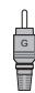 SAMSUNG LN40C550J1F - Utilisation d'un câble de composante : (jusqu'à 1080p) à l'aide d'un câble audio/vidéo : (480i uniquement) - 14