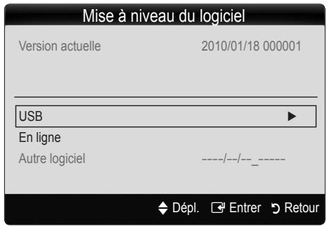 SAMSUNG LN40C550J1F - Mise à niveau du logiciel - 1