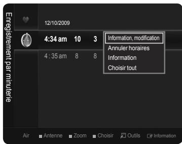 SAMSUNG PN58B650 - Écoute par minuterie - 5