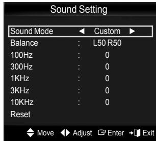 SAMSUNG PN58B650 - Sound Setting - 2