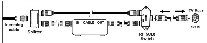 SAMSUNG PN58B650 - - Connecting to a Cable Box that Descrambles Some Channels - 6