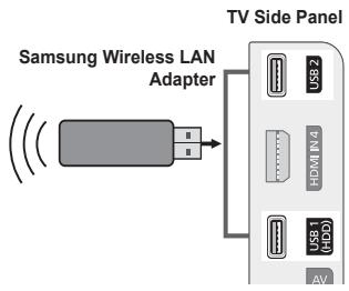 SAMSUNG PN58B650 - Network Connection - Wireless - 2