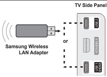 SAMSUNG PN58B650 - Connecting to a Wi-Fi Ad-hoc network - 2