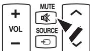 SAMSUNG PN58B650 - Using the Mute Button - 2