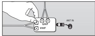 SAMSUNG PN58B650 - Antennes VHF et UHF distinctes - 7