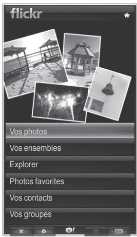 SAMSUNG PN58B650 - Utilisation de l'objet fenêtre yahoo!® news - 2