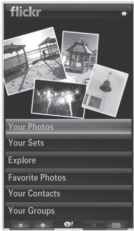 SAMSUNG PN58B650 - Using the Yahoo!® News Widget - 2