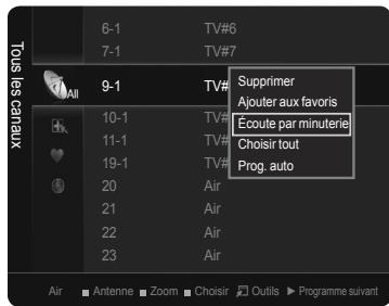 SAMSUNG PN58B650 - Écoute par minuterie - 4