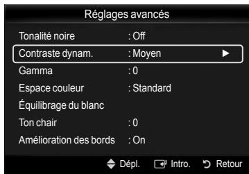 SAMSUNG PN58B650 - Contraste dynamique - 4