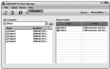 SAMSUNG PN58B650 - Version - 1