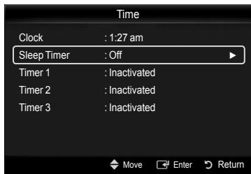 SAMSUNG PN58B650 - Sleep Timer - 3
