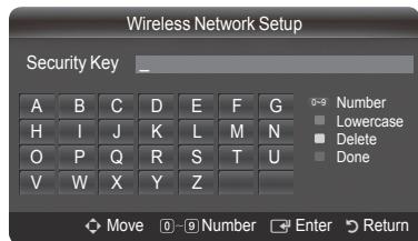 SAMSUNG PN58B650 - - Connecting WPS (Wi-Fi Protected Setup) - 4