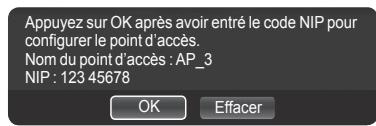 SAMSUNG PN58B650 - - Connexion WPS (configuration sans fil protégée) - 3
