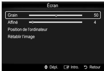 SAMSUNG PN58B650 - Rétablir image - 2