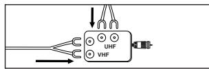 SAMSUNG PN58B650 - Antennes VHF et UHF distinctes - 6