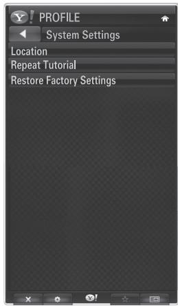 SAMSUNG PN58B650 - Using the Profile Widget - 3